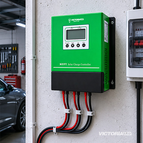 SOLAR CONTROLADOR 6C/U - 12V/24V/36/48V-40A