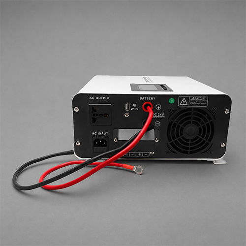 SOLAR INVERSOR 1500W/24V ONDA PURA MPPT40A HIBRIDO