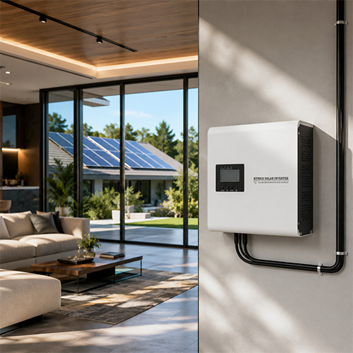 SOLAR INVERSOR 1500W/24V ONDA PURA MPPT40A HIBRIDO