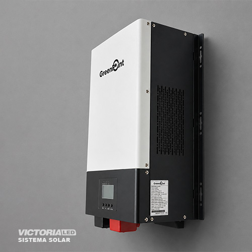SOLAR INVERSOR 3000W/24V ONDA PURA MPPT80A HIBRIDO