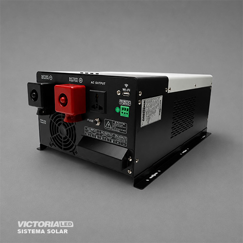 SOLAR INVERSOR 3000W/24V ONDA PURA MPPT80A HIBRIDO