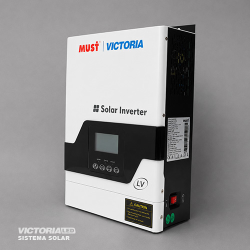 SOLAR INVERSOR 1KW 120VAC 12VDC MPPT60A OFF GRID