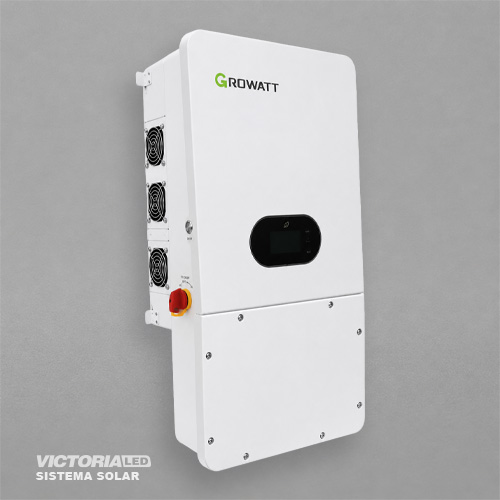 SOLAR INVERSOR 10KW FASE DIVIDIDA DC48V MPPT22A*3 ON/OFF HIBRIDO