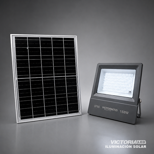 SOLAR REFLECTOR MULTIPUNTO 150W 3 TONOS DE LUZ