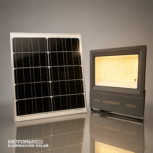 SOLAR REFLECTOR MULTIPUNTO 250W 3 TONOS DE LUZ