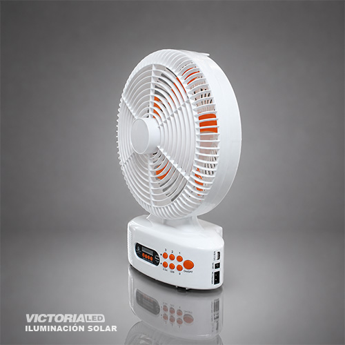 VENTILADOR RECARGABLE 12 PULGADAS DAT EP-312 6U/C