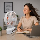 VENTILADOR RECARGABLE 12 PULGADAS DAT EP-312 6U/C