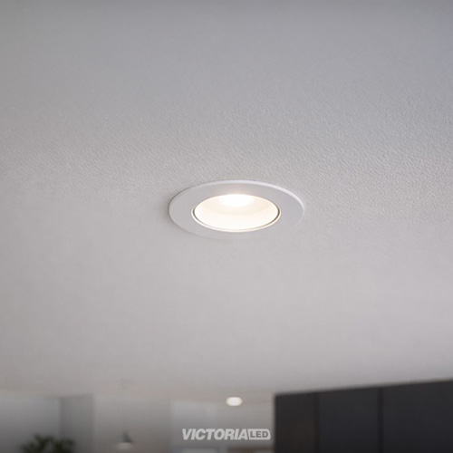 CARCASA REDONDA 90X30MM BLANCA 100U/C