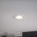 CARCASA REDONDA 90X30MM BLANCA 100U/C