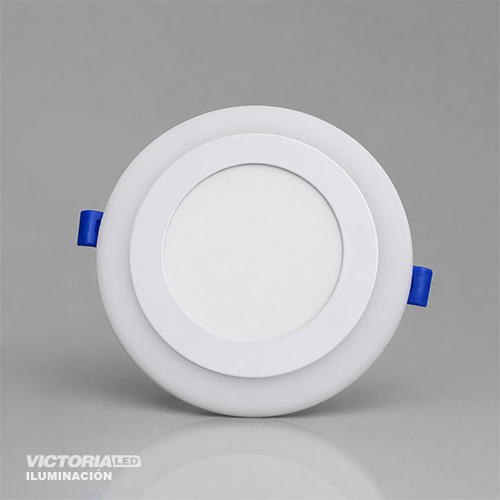 VICTORIA LED PANEL EMP RED 6W+3W AMARILLO 50U/C