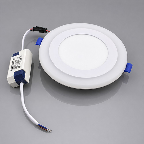 VICTORIA LED PANEL EMP RED 6W+3W AZUL 50U/C