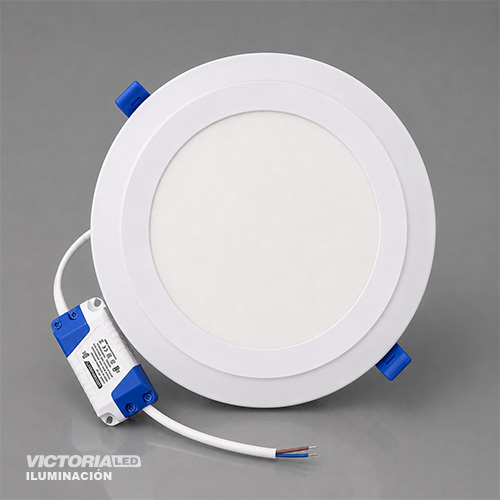 VICTORIA LED PANEL EMP RED 12W+4W AZUL 30U/C