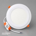 VICTORIA LED PANEL EMP RED 12W+4W FUCHSIA 100U/C