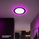 VICTORIA LED PANEL EMP RED 12W+4W FUCHSIA 100U/C