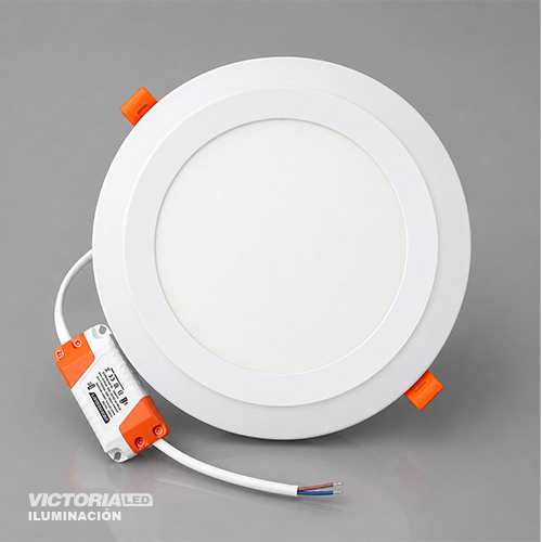 VICTORIA LED PANEL EMP RED 12W+4W ROJO 100U/C