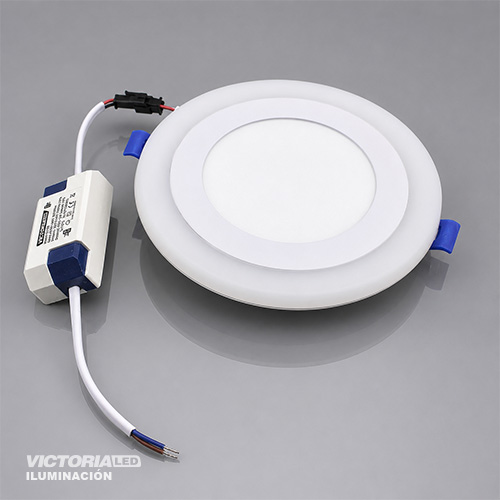 VICTORIA LED PANEL EMP RED 6W+3W ROJO 100U/C