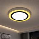 VICTORIA LED PANEL SOB RED 12W+4W AMARILLO 30U/C