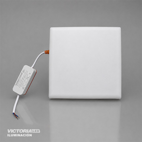 VICTORIA LED PANEL SIN BORDE 6500k 24W SOBREPUESTO CUADRADO 20U/C