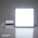 VICTORIA LED PANEL SIN BORDE 6500k 36W SOBREPUESTO CUADRADO 10U/C