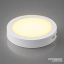 VICTORIA LED PANEL 3000K 24W SOBREPUESTO REDONDO 15U/C