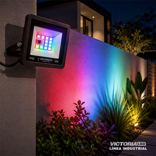 VICTORIA LED REFLECTOR RGB 100-240V FP0.5