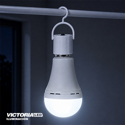 FOCO LED EMERGENCIA 9W 6500K 100U/C