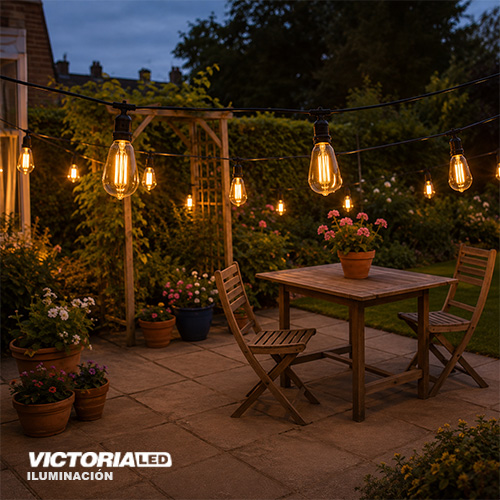 FOCO LED DECORATIVO VINTAGE 8W E27 110V AMBAR 100U/C