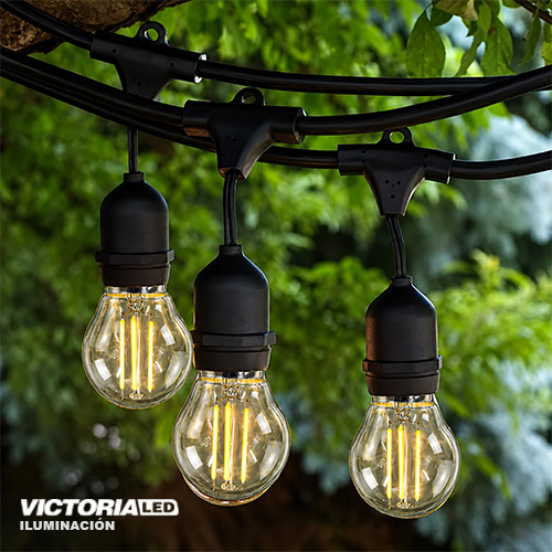 FOCO LED DECORATIVO VINTAGE 4W E27 110V TRANSPARENTE 100U/C