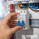 BREAKER VICTORIA LED DC 6K 2P 16A 6U/C