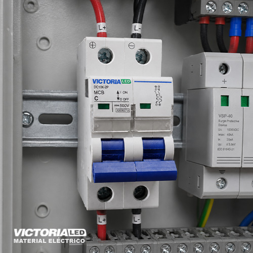 BREAKER VICTORIA LED DC 10K 2P 16A 6U/C