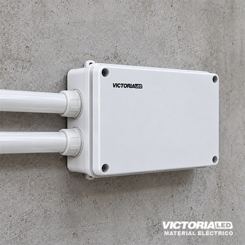 VICTORIA LED CAJA DE PASO 200X100X70MM 60U/C