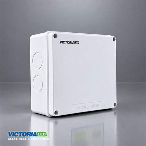 VICTORIA LED CAJA DE PASO 200X200X80MM 30U/C