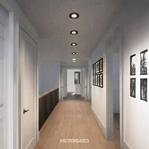 CARCASA REDONDA 92X30MM NEGRA 100U/C