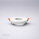 CARCASA REDONDA 92X30MM BLANCA 100U/C