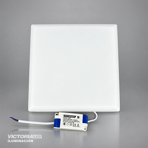 VICTORIA LED PANEL SIN BORDE 36W EMPOTRABLE CUADRADO 10U/C