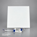 VICTORIA LED PANEL SIN BORDE 36W EMPOTRABLE CUADRADO 10U/C