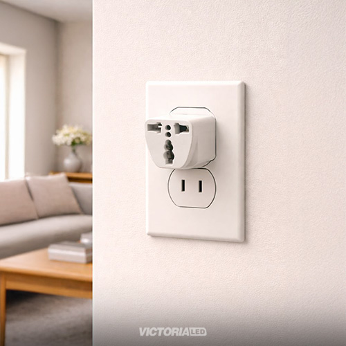 ADAPTADOR UNIVERSAL DE ENCHUFE 250V 10A BLANCO 25U/C