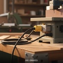 ENCHUFE MACHO 2P 125V 15A AMARILLO 25U/C