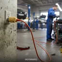 ENCHUFE MACHO 3P 250V 15A AMARILLO 25U/C