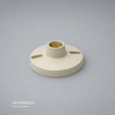 BOQUILLA PLAFÓN DE PLASTICO E27 250V 1.2A 150W BLANCO 10U/C