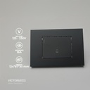 PULSADOR TIMBRE 16A 125/250V PC NEGRO 10U/C