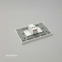 PULSADOR TIMBRE 16A 125/250V PC BLANCO 10U/C