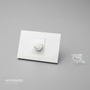 INTERRUPTOR DIMMER SIMPLE 300W 125/250V PC BLANCO 5U/C