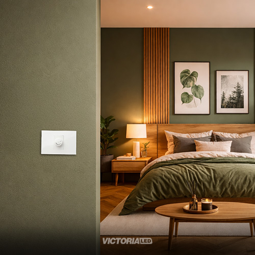 INTERRUPTOR DIMMER SIMPLE 300W 125/250V PC BLANCO 5U/C