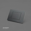 INTERRUPTOR SIMPLE GRANDE CONMUTABLE 16A 125/250V PC NEGRO 10U/C