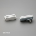 TIMBRE INALAMBRICO KINETICO BLANCO 110/240V 100U/C