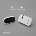 TIMBRE INALAMBRICO KINETICO BLANCO 110/240V 100U/C