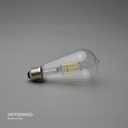 FOCO LED E27 4W 2700K 110V TRANSPARENTE
