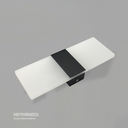 APLIQUE DE PARED IP20 6W 3000K NEGRO 270*100MM AC85-265V