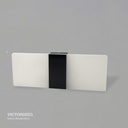 APLIQUE DE PARED IP20 6W 3000K NEGRO 270*100MM AC85-265V